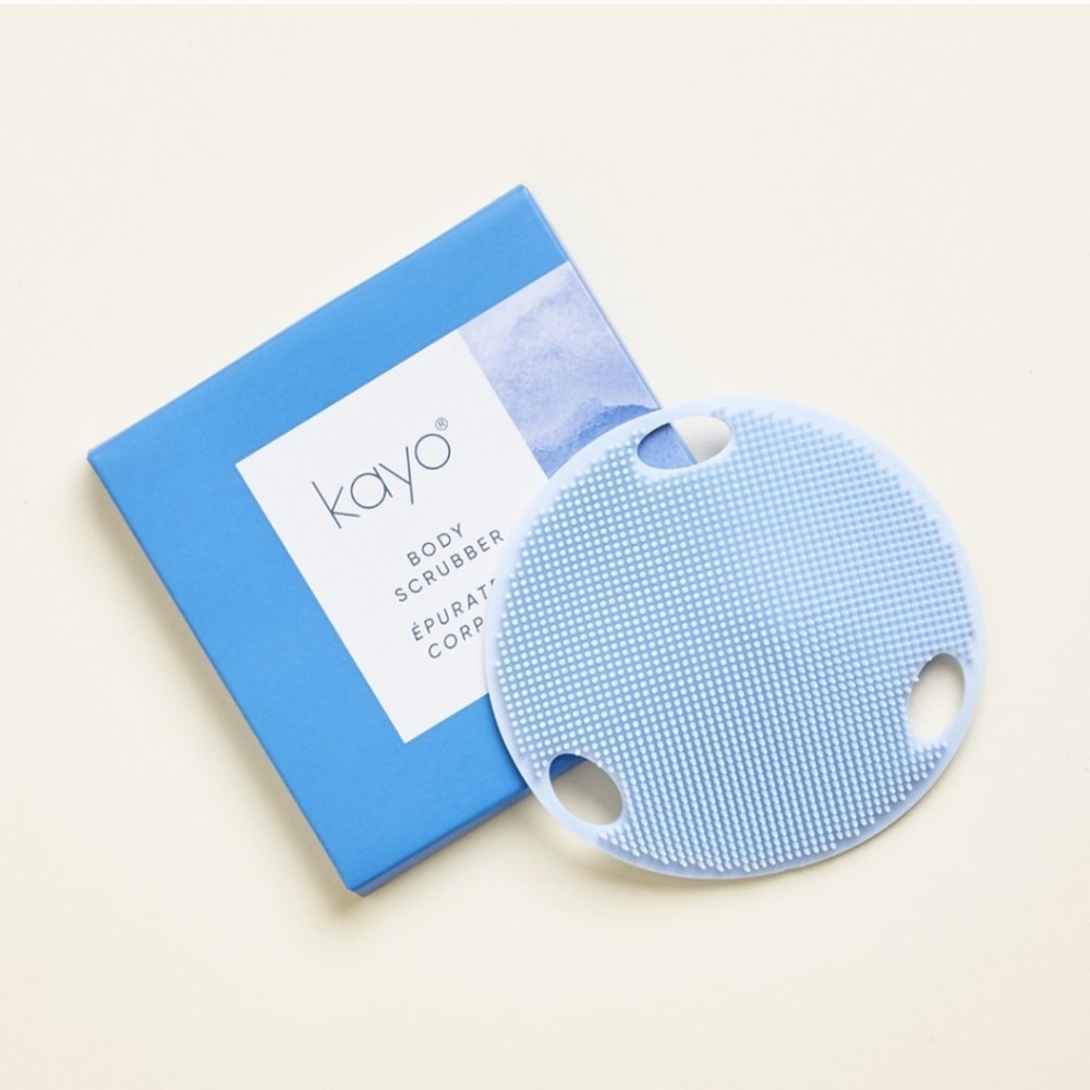 KAYO Body Scrubber - Spa Shower Bath Exfoliate Massage Soft Sided new.